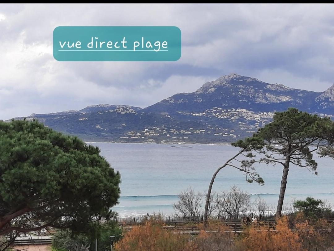 residence caroline calvi direct plage Exterior foto