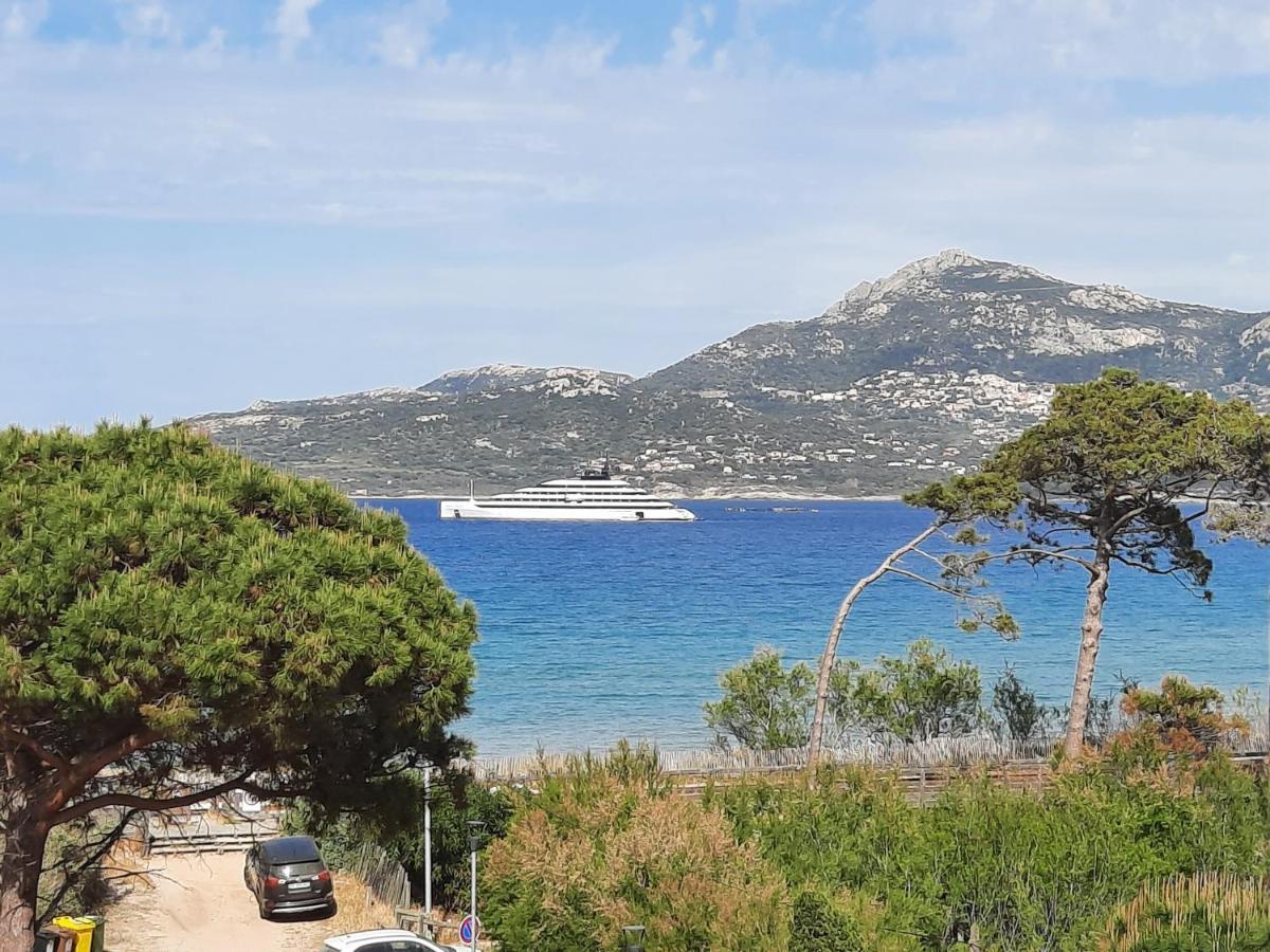 residence caroline calvi direct plage Exterior foto